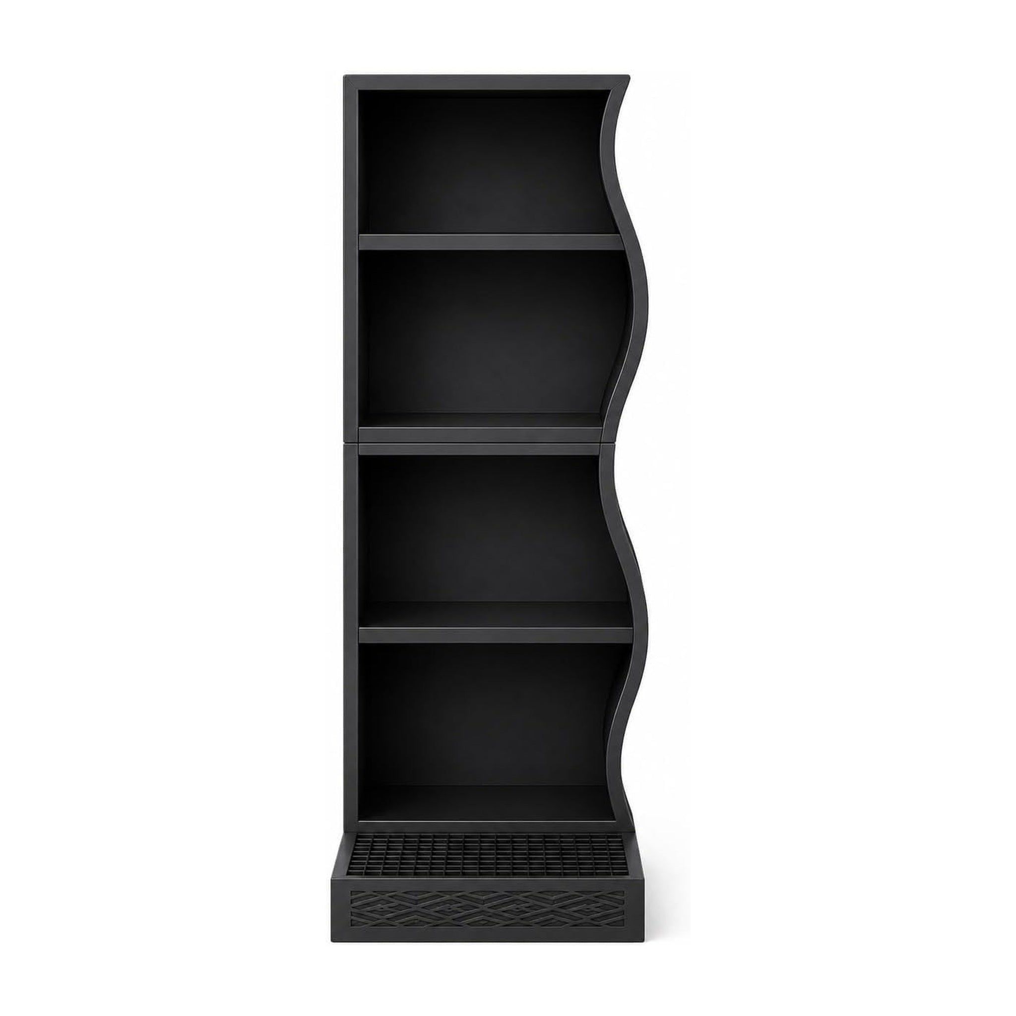 Wavy Coffee Station Organizer Compatible with xBloom Studio – 4-Tier Storage Shelf with Drip Platform & Side Tray