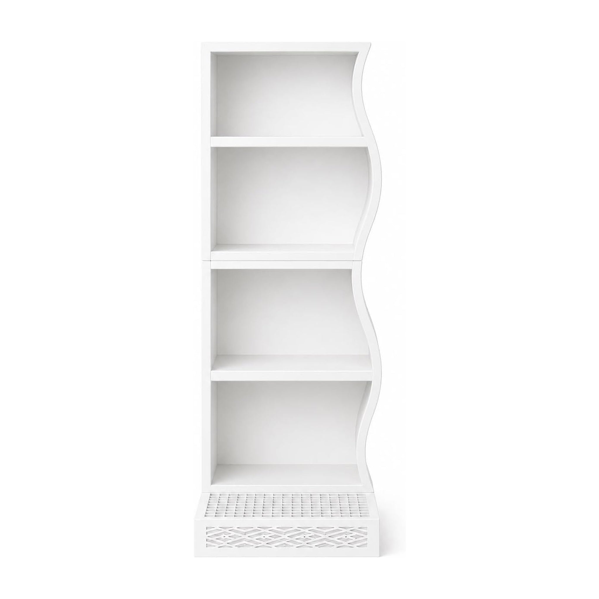 Wavy Coffee Station Organizer Compatible with xBloom Studio – 4-Tier Storage Shelf with Drip Platform & Side Tray