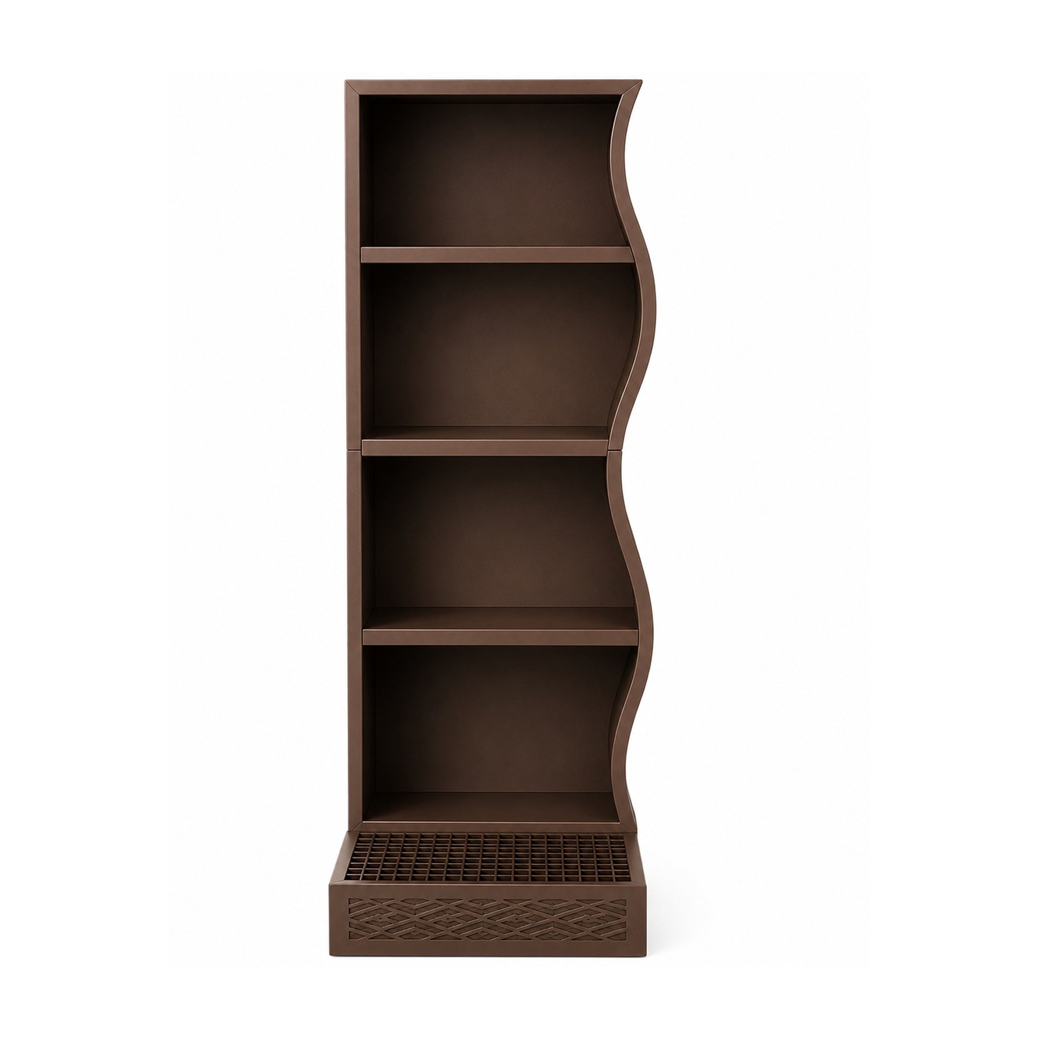 Wavy Coffee Station Organizer Compatible with xBloom Studio – 4-Tier Storage Shelf with Drip Platform & Side Tray