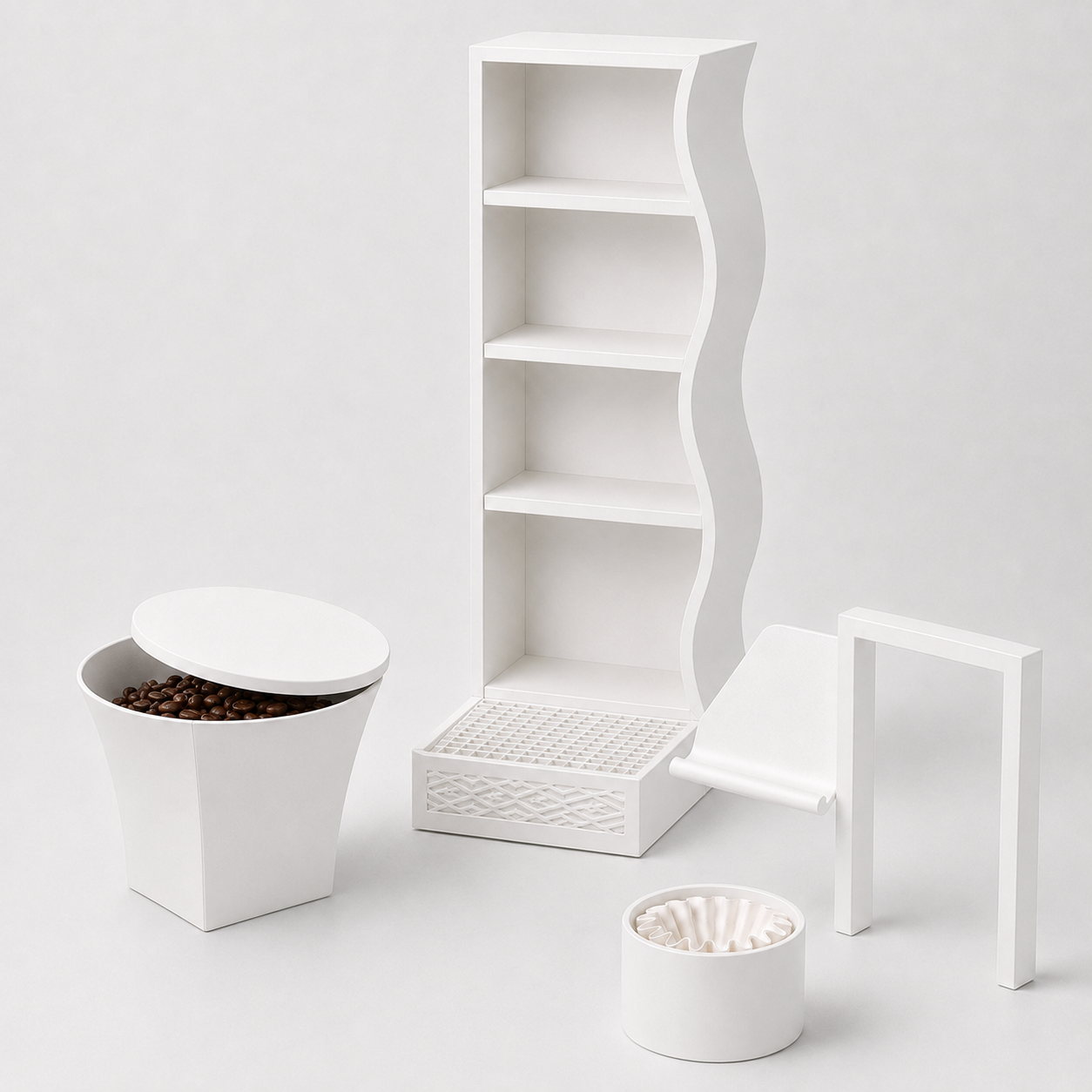 Wavy Coffee Station Accessory Bundle Compatible with xBloom Studio