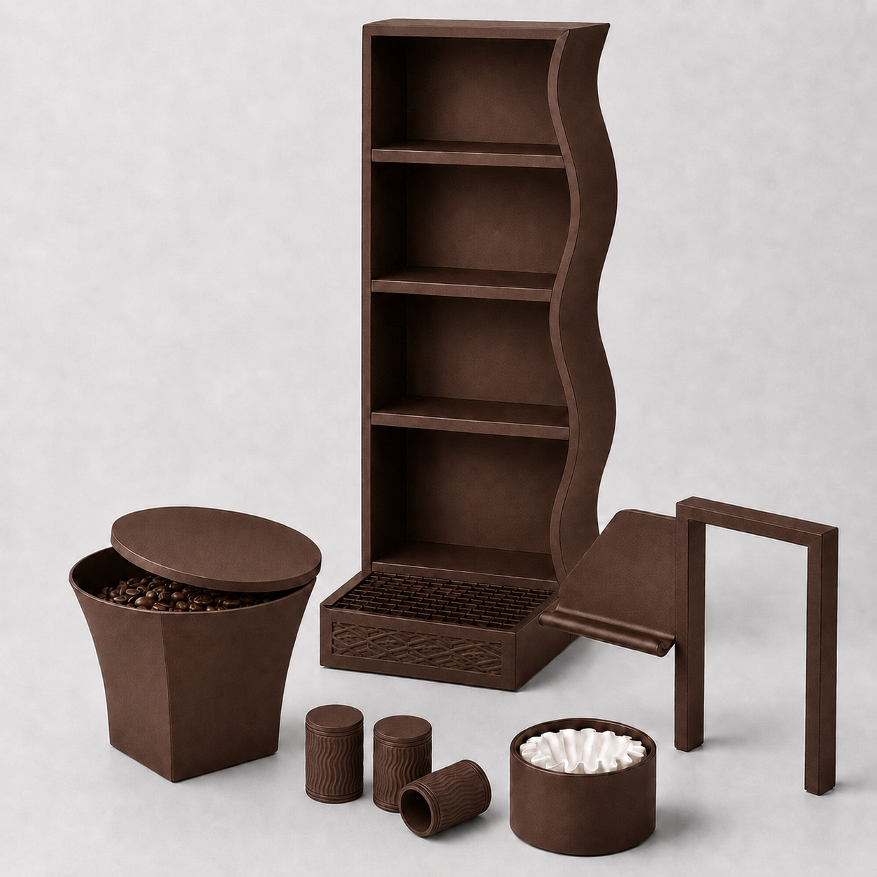 Wavy Coffee Station Accessory Bundle Compatible with xBloom Studio
