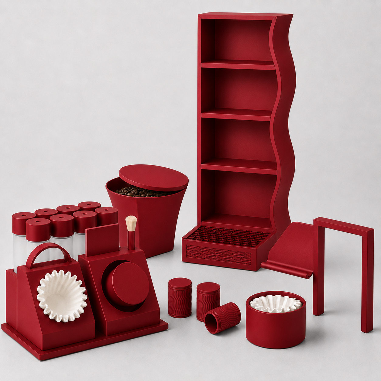 Ultimate Coffee Station Organization Bundle Compatible with xBloom Studio