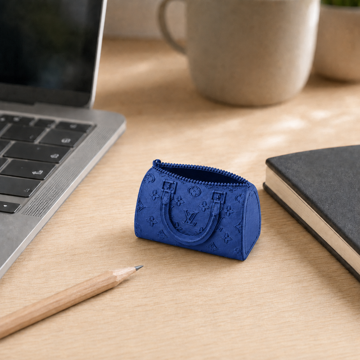 Mini Handbag Desk Decor – 3D Printed Collectible Ornament