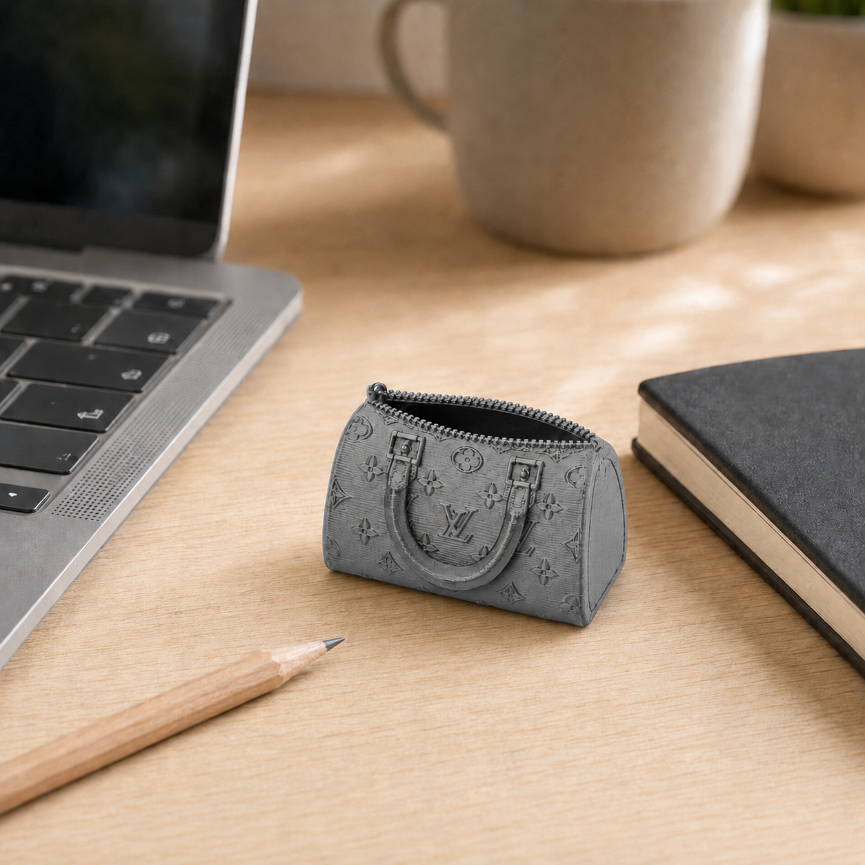 Mini Handbag Desk Decor – 3D Printed Collectible Ornament